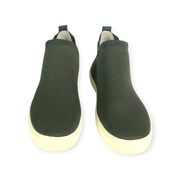 Rothy's the chelsea sneaker moss green size 7.5